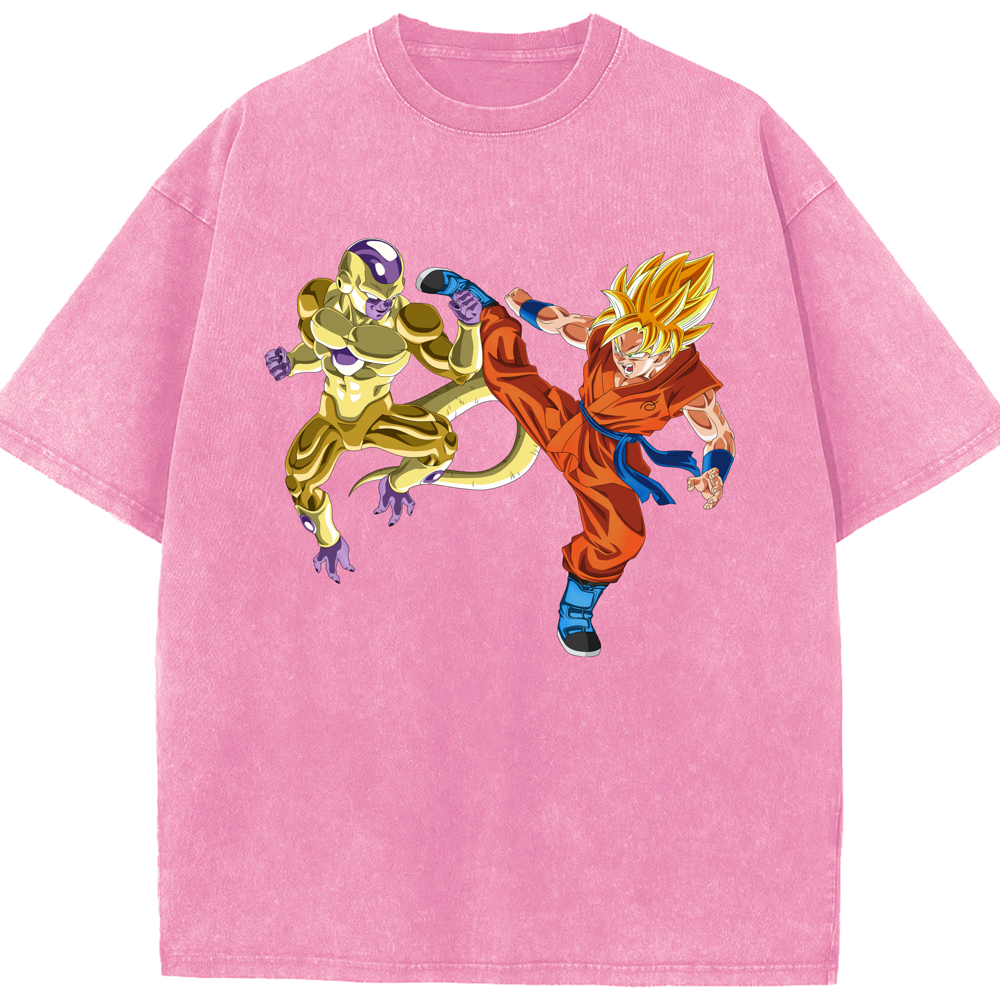 （画像用） ドラゴンボール DRAGON BALL 綿100% ヴィンテージ風 半袖Tシャツ（フロントプリント）